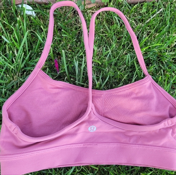 Lululemon Athletica Pink Sports Bra Intimates - Picture 2 of 8